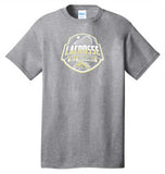 OLAX  Cotton Blend Tee- Athletic Heather