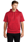 FOD ELITE Short Sleeve Hoodie- Red