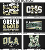OMS Dri-fit Tee - Iron Heather Grey