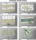 OMS Mid Weight Hoodie- Athletic Heather