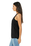 Ladies Tank Top- Black/ Camo
