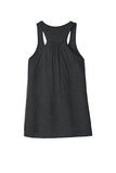 BELLA+CANVAS® Women’s Flowy Racerback Tank-Dk. Grey Heather