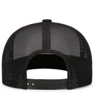 OMS Pacific Trucker Flexfit Snapback Hat - Black
