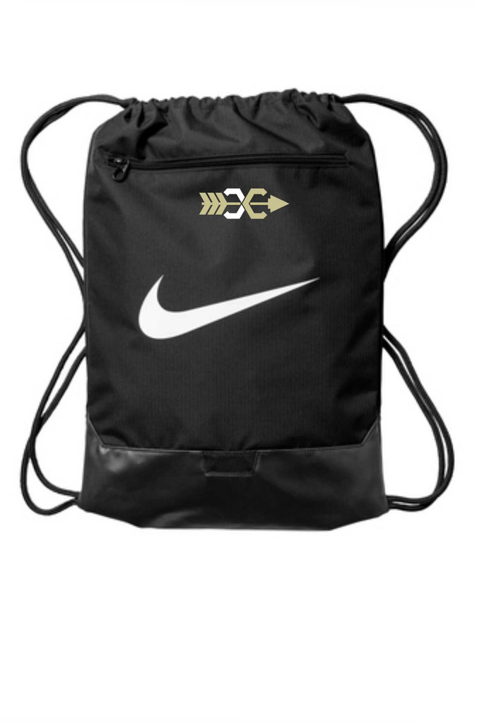 cheap nike string backpacks Nike Drawstring Pack- Black
