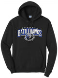 BATTLEHAWKS Hoodie-  Black