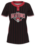 10U BAT ATTITUDES - Ladies Jersey- Black