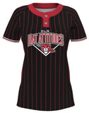 10U BAT ATTITUDES - Ladies Jersey- Black