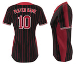 10U BAT ATTITUDES - Ladies Jersey- Black
