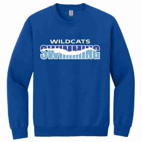 Midweight Sweatshirt- Royal- SWIM