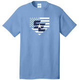 SE Cotton Tee- Columbia