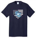 SE Cotton Tee- Navy