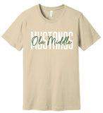 OMS Adult Bella+Canvas Tee- Soft Cream
