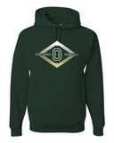 OH Mid Weight Hoodie- DK. Green