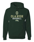 OH Mid Weight Hoodie- DK. Green