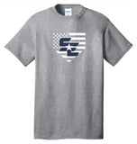 SE Cotton Tee- Athletic Heather
