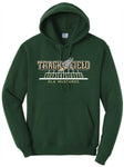 Track Mid Weight Hoodie- Dk. Green