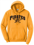 6u Pirates Hoodie