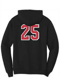 12U Outlaws Hoodie - Black