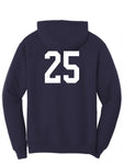 6u LG Braves Braves Hoodie