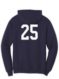 6u LG Braves Braves Hoodie