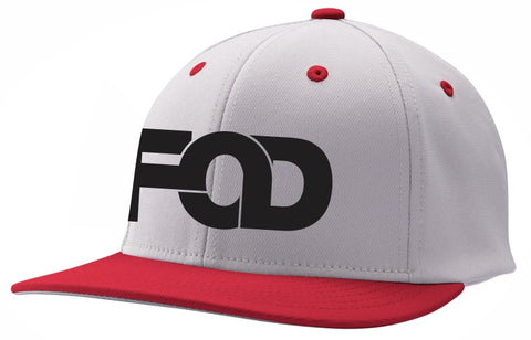 FOD ELITE- FLEX FIT- White/Red