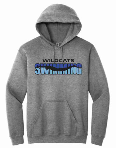 Mid Weight Hoodie- Heather Graphite- SWIM