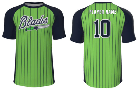 8U Blades Game Jersey