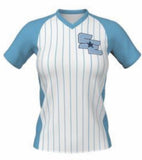 SESB  Ladies White Pin Jersey