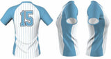 SESB  Ladies White Pin Jersey