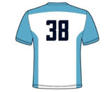 SESB  Ladies White/ Columbia Jersey