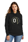 OH Ladies New Era French Terry Hoodie- Black