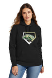 OH Ladies New Era French Terry Hoodie- Black