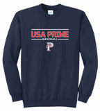 PRIME Midweight Sweatshirt-  Navy