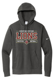 Adult Nike Hoodie- Anthracite (Dk. Grey)