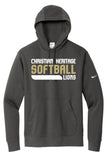 Adult Nike Hoodie- Anthracite (Dk. Grey)