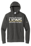 Adult Nike Hoodie- Anthracite (Dk. Grey)