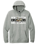 Adult Nike Hoodie- Grey Heather (MSBB)