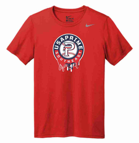 PRIME Nike Legend Tee- Red