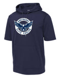 SE Short Sleeve Hoodie- Navy