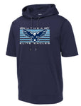SE Short Sleeve Hoodie- Navy
