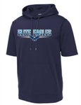 SE Short Sleeve Hoodie- Navy