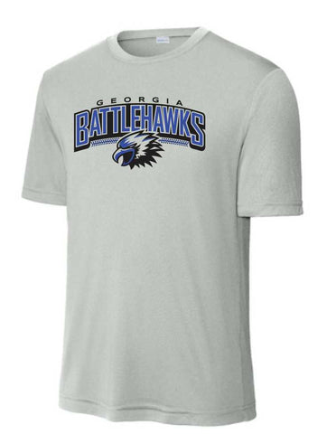 BATTLEHAWKS Dri-Fit Tee- Silver