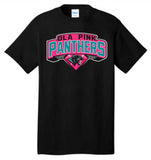 8U OLA PINK PANTHERS Cotton Tee