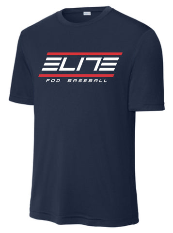 FOD ELITE Dri-Fit Tee- Navy