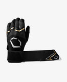 CH Y&A  Carbyne Batting Gloves w/Strap- Black