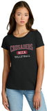 NCVB Next Level Ladies SS Tee- Black