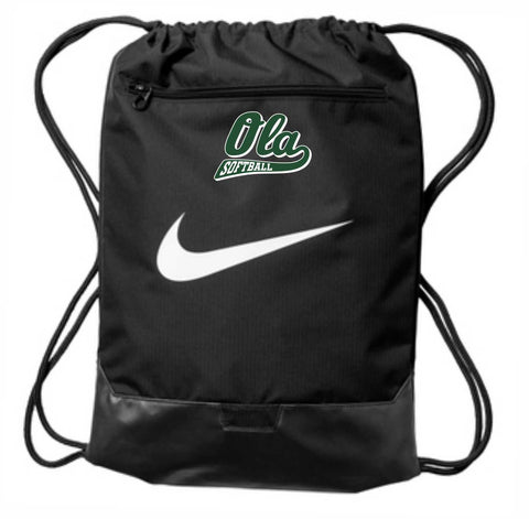draw string backpack nike OHSB Nike Drawstring Pack- Black – ELITE TEAM SHOP
