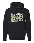 OMS Mid Weight Hoodie- Black