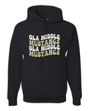 OMS Mid Weight Hoodie- Black