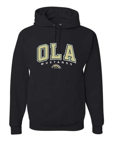 OMS Mid Weight Hoodie- Black